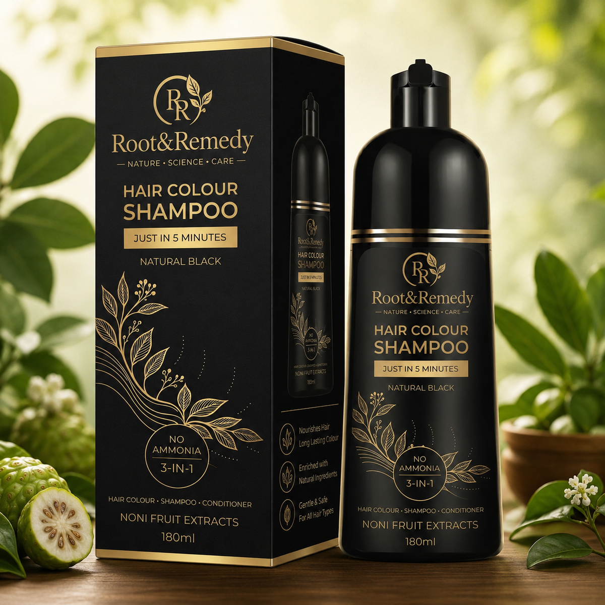 Root & Remedy Hair Colour Shampoo