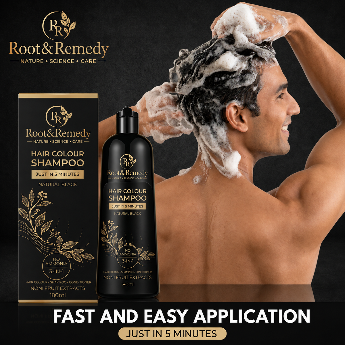 Root & Remedy Hair Colour Shampoo